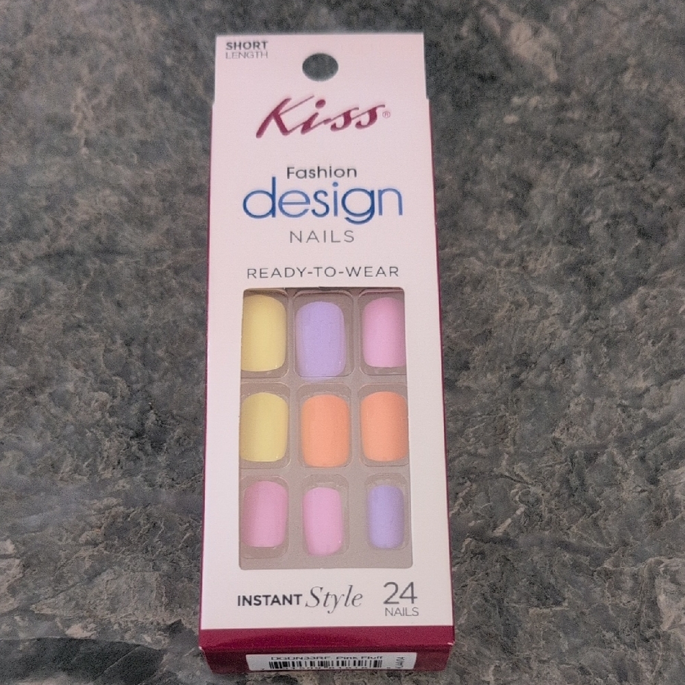 Kiss Fashion Design Nails - Pastel Collection